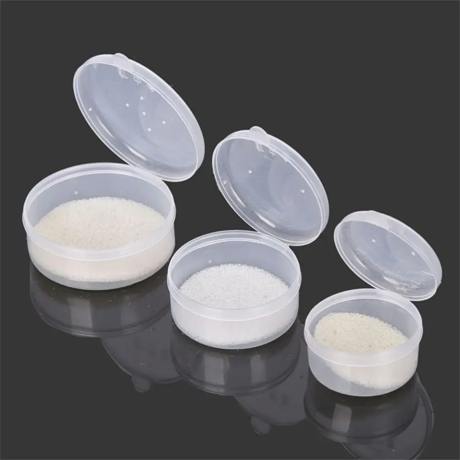

Soft Lure Hook Fishing Tackle Carp Fly Fishing Supplies Earthworm Box Case Transparent Container Red Worm Boxes 10pcs