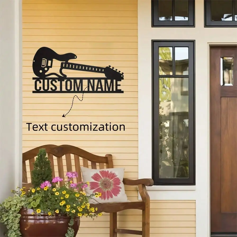 

Custom Drummer Name Metal Wall Sign Music Studio Plaque Drum Room Decor Gift