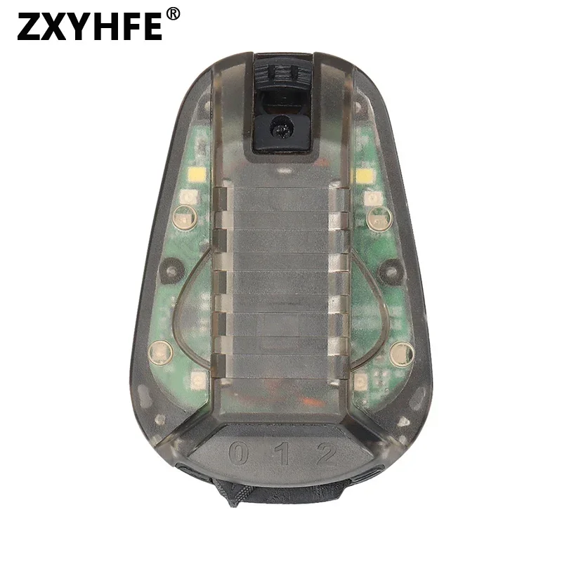 ZXYHFE Tactical Hunting Camping Helmet Signal Light Ladybug Lamp Waterproof Wargame Outdoor Shooting Sports Survival Equipment