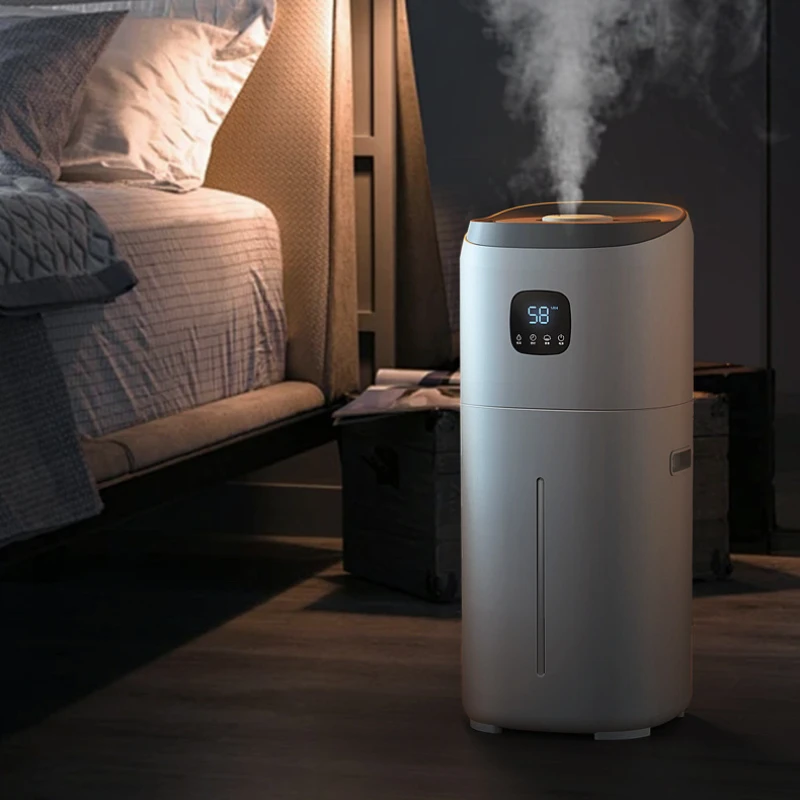 

Ultrasonic Humidifier 6L - Quiet Air Purifier with Essential Oil Diffuser, Cool Mist Machine for Bedroom & Whole House