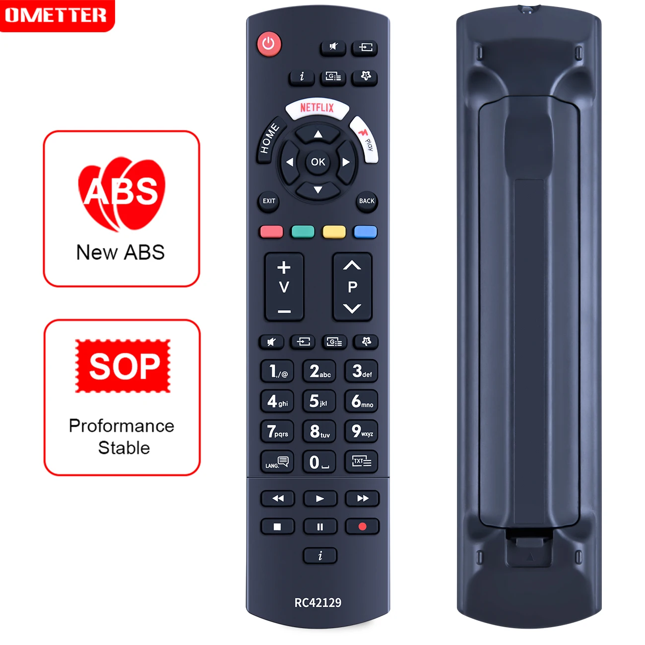 

For Panasonic TV 30103575 / RC42129M 30100900 / RC42129 Remote Control TX-43FX550B TX-49FX550B TX-55FX550B