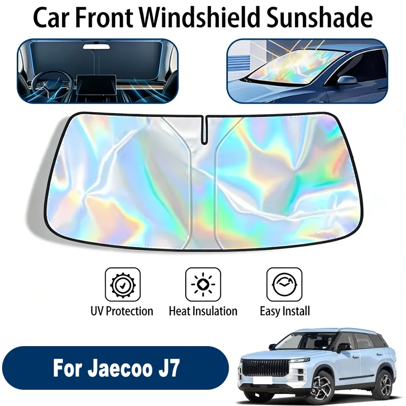 

Windshield Sun Shade For Jaecoo J7 Foldable UV Reflective Front Window Sun Protection Cover Accessories