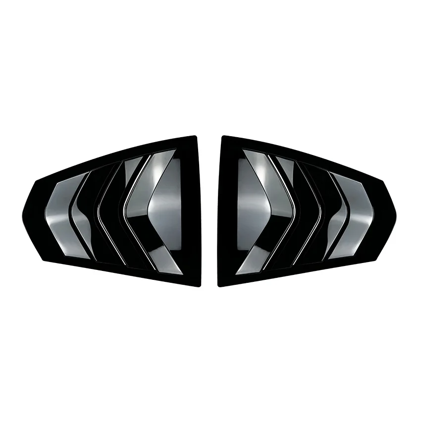 Car Rear Side Window Louver Air Vents Windshield Decoration Cover For BMW 3 Series G20 320i 325i 330i 2019+