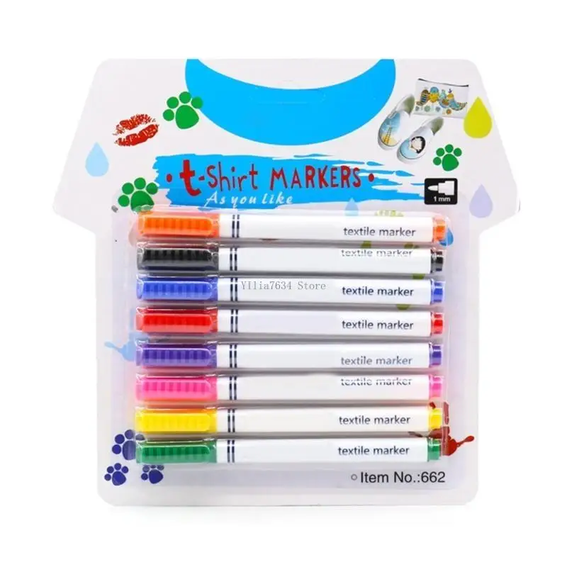 Picture 5:  Permanent Paint Pens 8Colors Oil Based Paint Markers Quick-Drying Waterproof Marker Pen for Metal,Rock Painting,Canvas