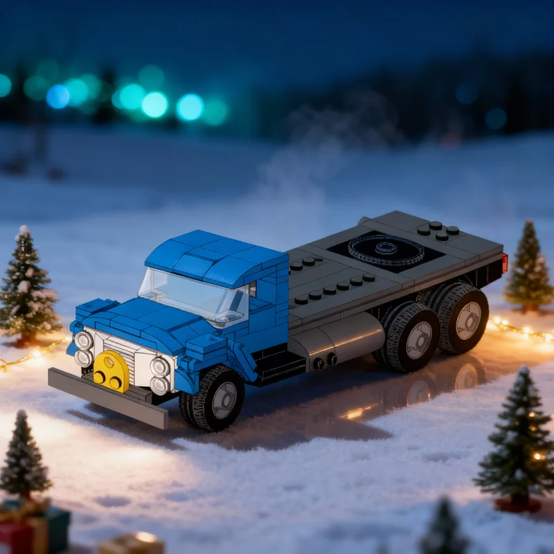 

178pcs MOC City Construction Soviet ZIL Model Building Blocks Christmas Gifts Toy DIY Assemble Creative Brick Idea Education