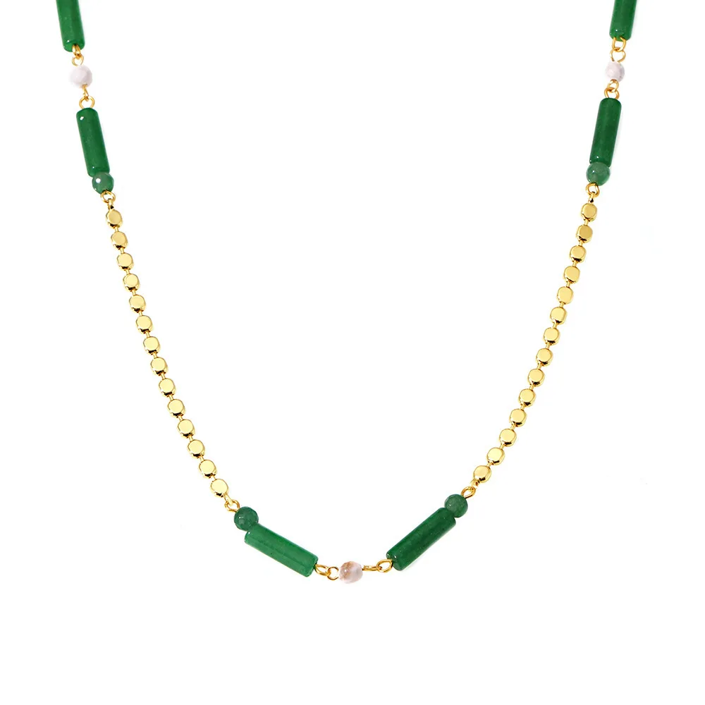 colar-de-aco-inoxidavel-com-jade-verde-para-mulheres-a-prova-d'Agua-com-pingente-de-luxo-estilo-Etnico-moderno-para-uso-diario-joia-para-camadas-presente