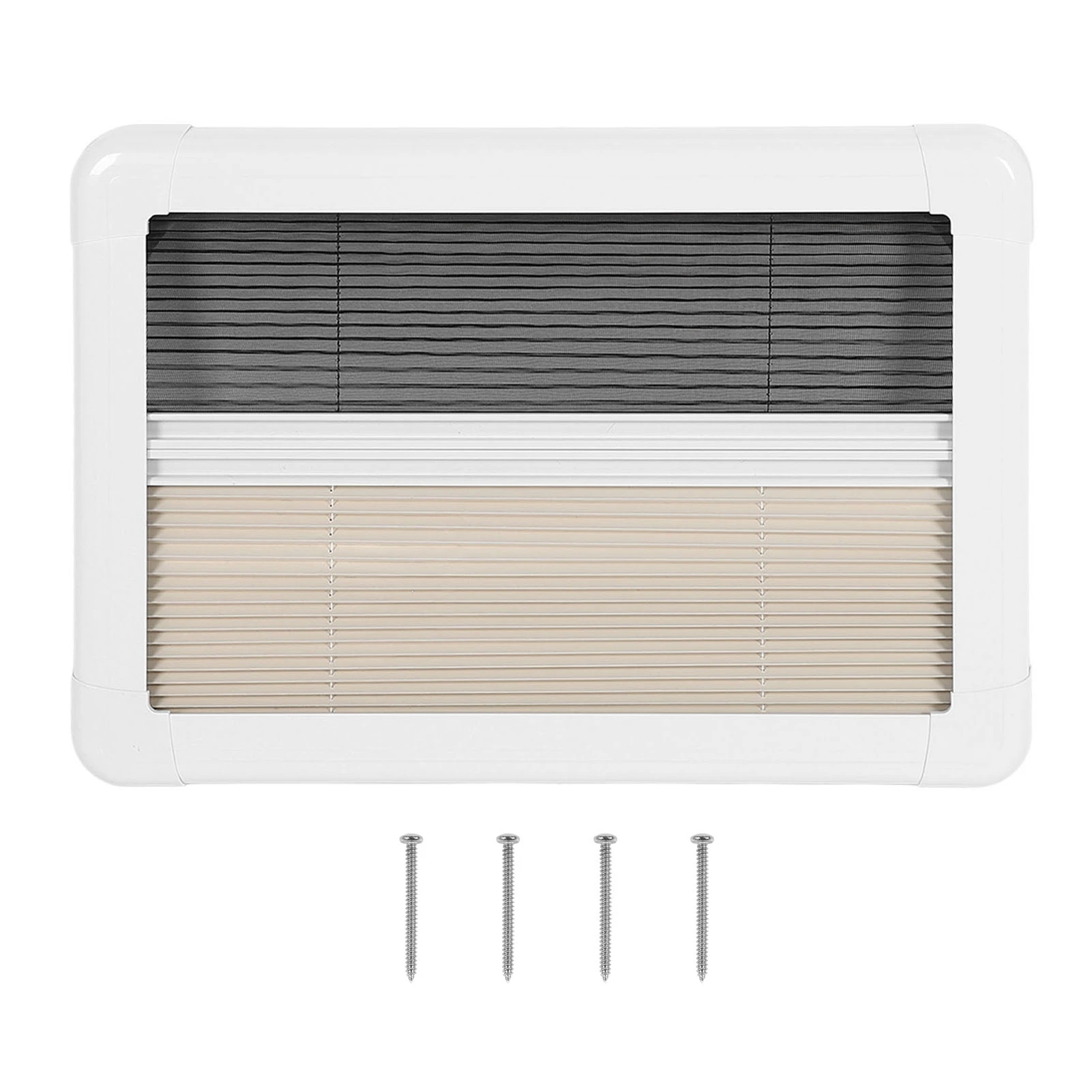 Pleated Blind Window Shade 28 X 20in    RV Pleated Interior Window Convenient  for Van
