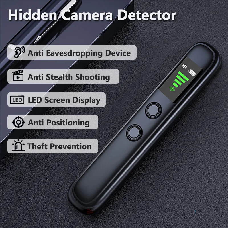 

Скрытая камера детектор анти-подкрадывание фотографии GPS трекер прослушивающее устройство Обнаружение ошибок инфракрасный сигнал детектор безопасности