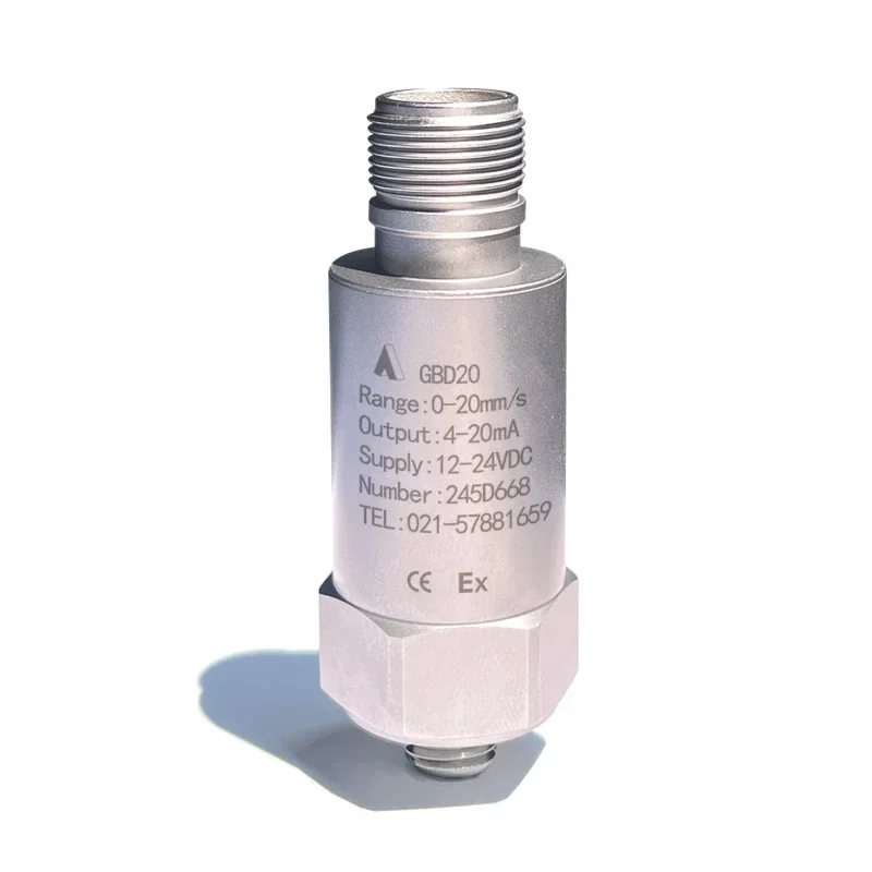 

Wholesale 0-20mm/s Ip67 Water Proof Intrinsically Safe Explosion-proof Wired Vibration Sensor Supplier Motor Vibration Sensor