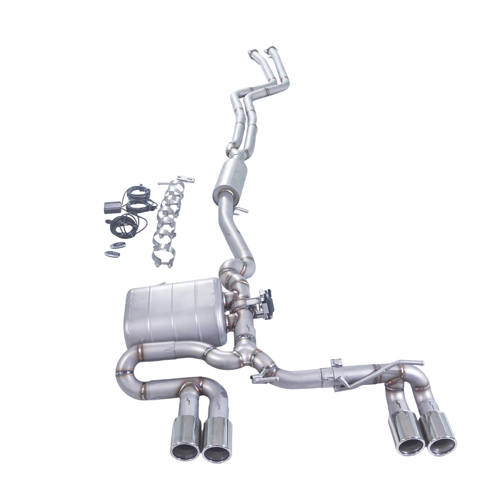

GFC подходит для BMW 325i, 330i, 2.5L, 3.0L, e90, e92, e93, N53 Catback с клапанами выхлопных систем.
