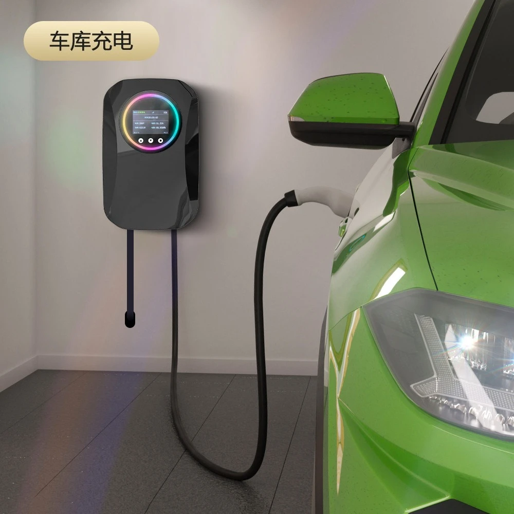 TYPE2 European Standard Charging Gun, 7KW EV Charger, AC Household Charging Pile for New Energy Vehicles