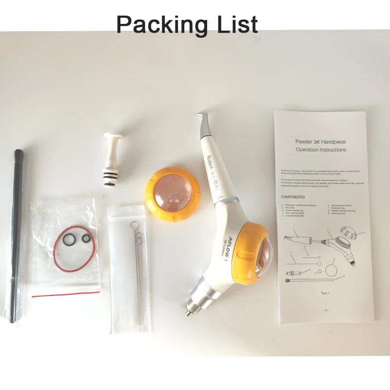 Dental Equipment Teeth Whitening Spray Dental Air Water Polisher Air Jet Oral hygiene Tooth Cleaning Prophy Polishing Gun