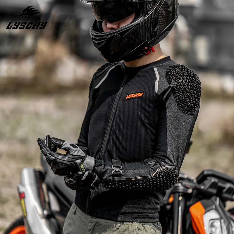 

Summer Motorcycle Riding Armor Jacket External Protector CE2 Shoulder Guard Elbow Pad Built-in Back Protector Chest Protector