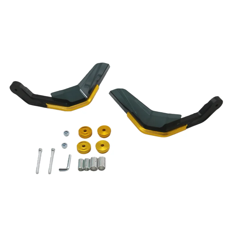 Protetor de para-brisa de motocicleta, proteção para as mãos, à prova de vento, para honda, yamaha, suzuki