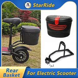 Electric Scooter Front and Rear Basket for KUGOO M4 Pro XIAOMI M365 Electric Scooter Waterproof Basket Accessories Parts