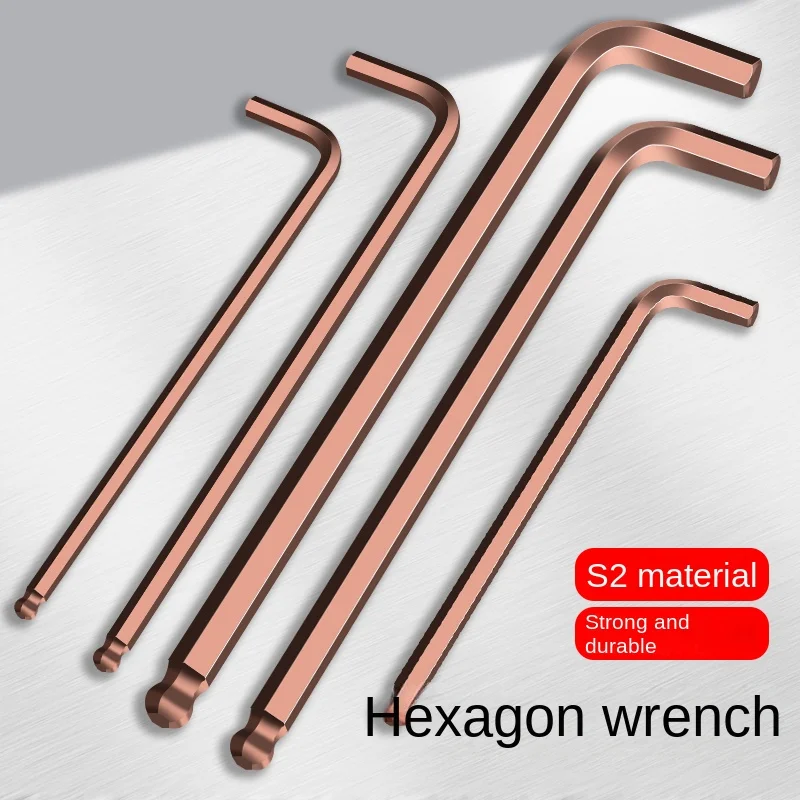 

Xk Ball Head Allen Wrench L Type Single 6 Extended Version 12 Large 5mm Industrial Grade Tool