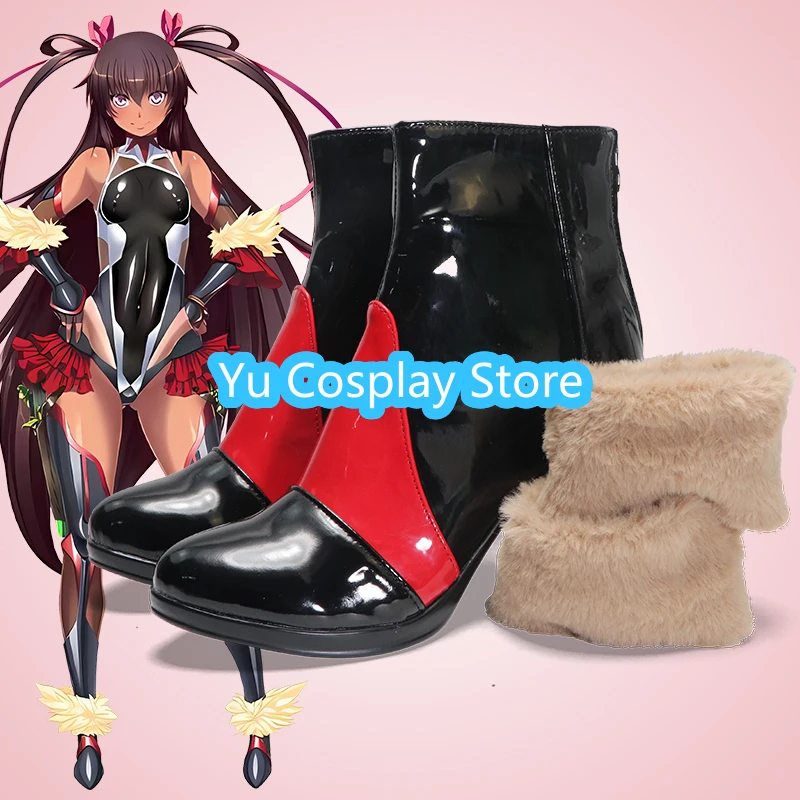 Yu コスプレストア 雪風コスプレ靴 アニメコスプレ靴 ブーツ ハロウィンコスチューム小道具