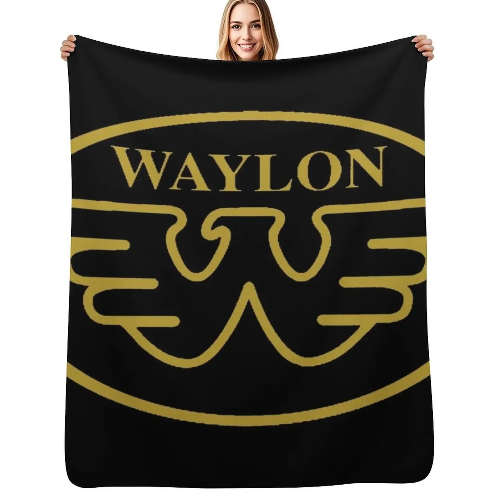 

Waylon Logo Throw Blanket Summer Beach Multi-Purpose Blankets For Baby Blanket