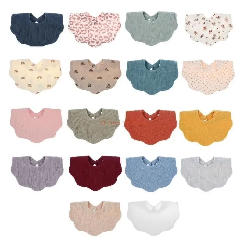 

96GC детская волна кормление Bib Bandana Burp Burp Scarf Scarf Print