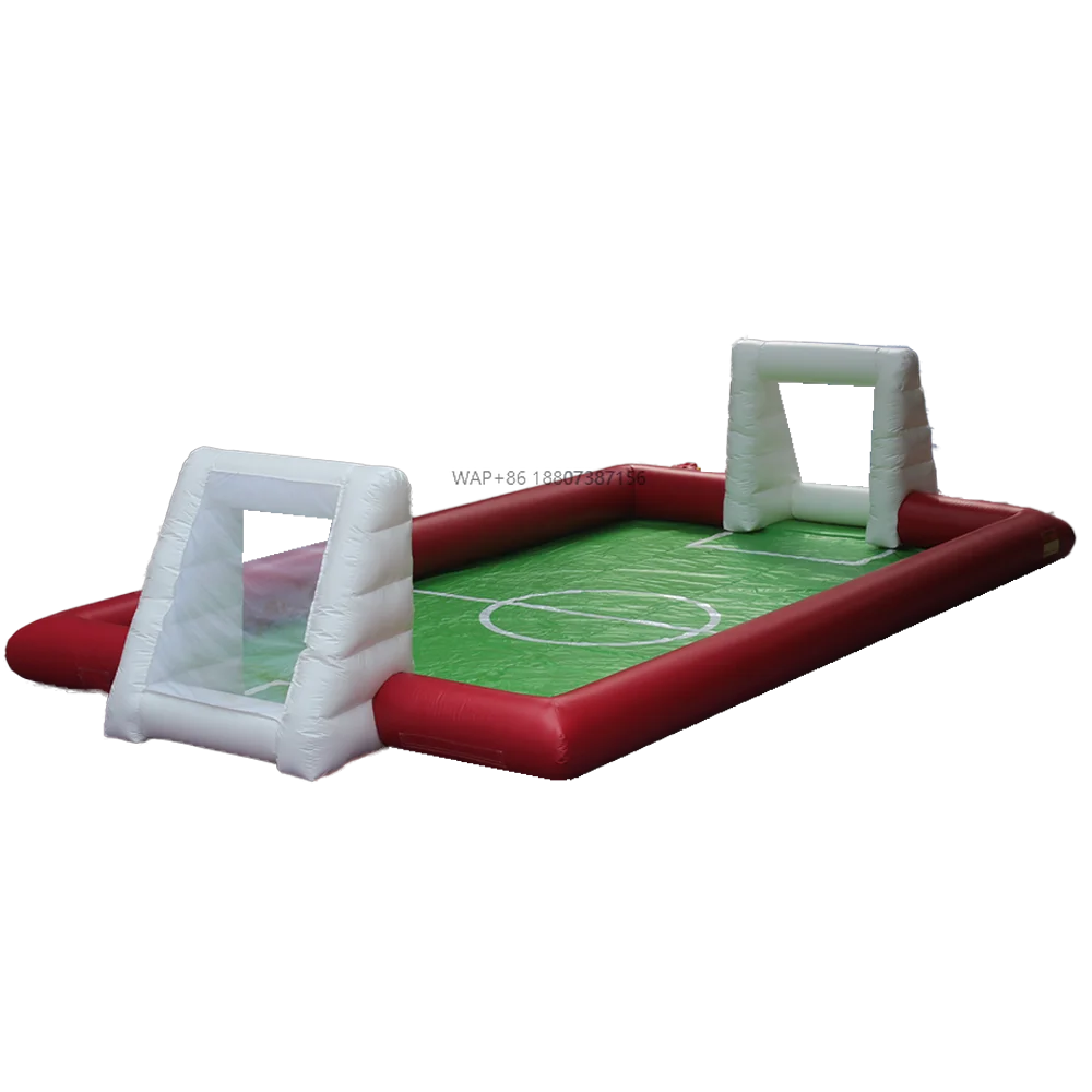 Inflatable Soccer Field 20x10m Factory Supply Pvc Material Mini Football Court Sport Games Inflatable Football Field