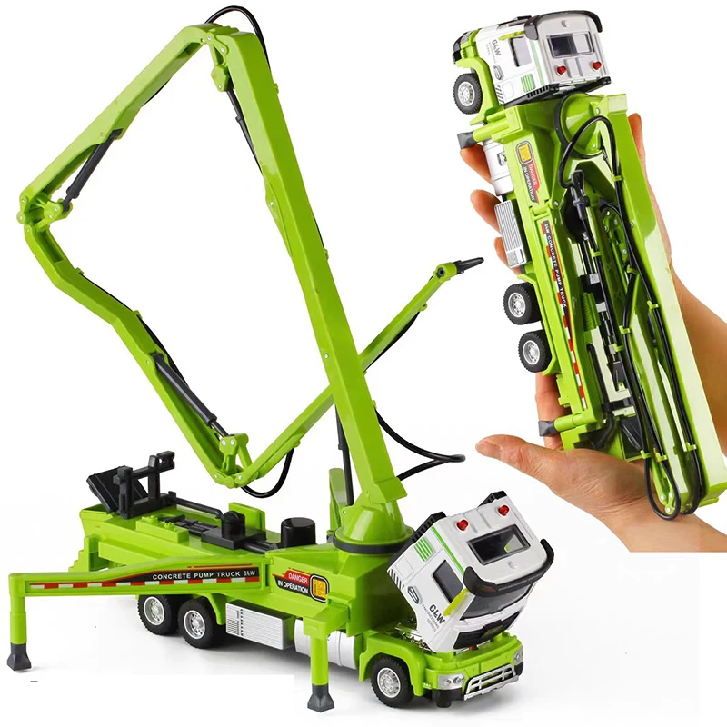 1:40 bomba de spray caminhão carro brinquedo modelo diecast motores de incêndio puxar para trás som luz liga + plástico engenharia veículo coleção presente