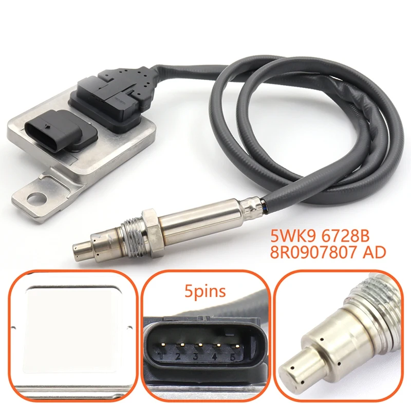 Nitrogen Oxygen Sensor Replace Car Nitrogen Oxygen Sensor 8R0907807AD 5WK96728B Suitable For Volkswagen