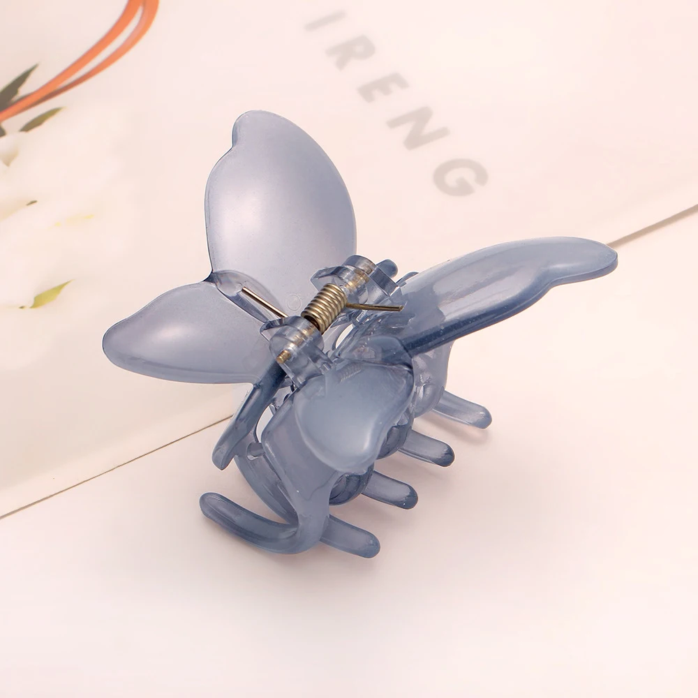 Frauen Kleine Schmetterling Haar Klaue Acryl Klaue Clip Mädchen Süße Haarnadel Krabben Haar Clips Chic Haar Clip Mode Haar Zubehör – Detail 25