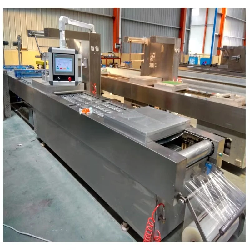 Picture 4: Plastic Packaging Sealing  Packaging Printing and Thermoforming Machine