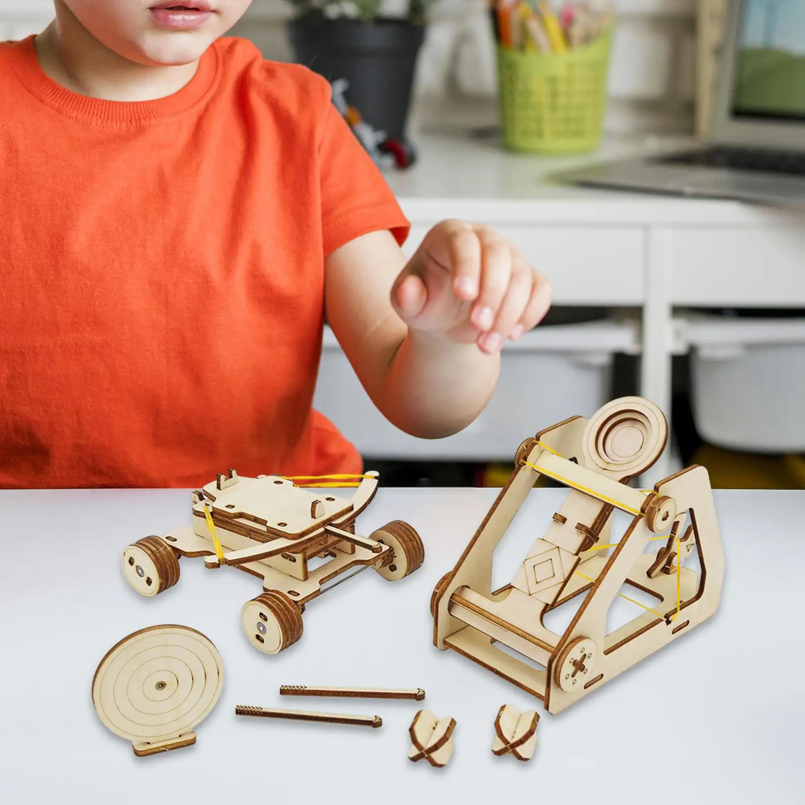 

Катапульты Ballista игрушечные наборы ручной работы для начальной школы механическая модель «сделай сам» ремесла хобби для девочек и мальчиков 3D игрушка Stem Project Wood