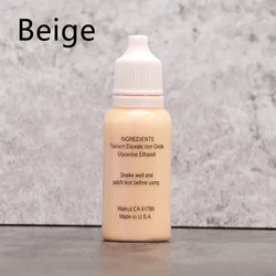 High quality Professional Tattoo Ink Permanent Makeup Micro Pigment for Eyebrow Lip Eyeliner 1/2 oz 15ML BEIGE 1Piece