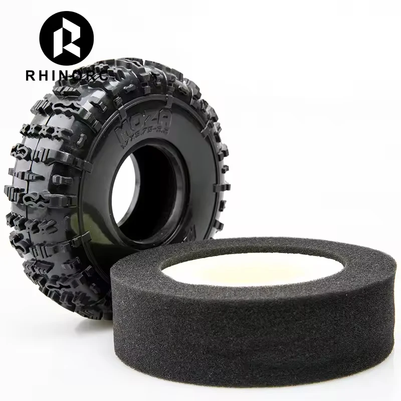 

RHINORC RC Crawler MOZA 2,2-дюймовые мягкие двойные пенопластовые шины для соревнований ROCK Super Sticky для профессионального и спортивного класса (2 шт.) Запчасти