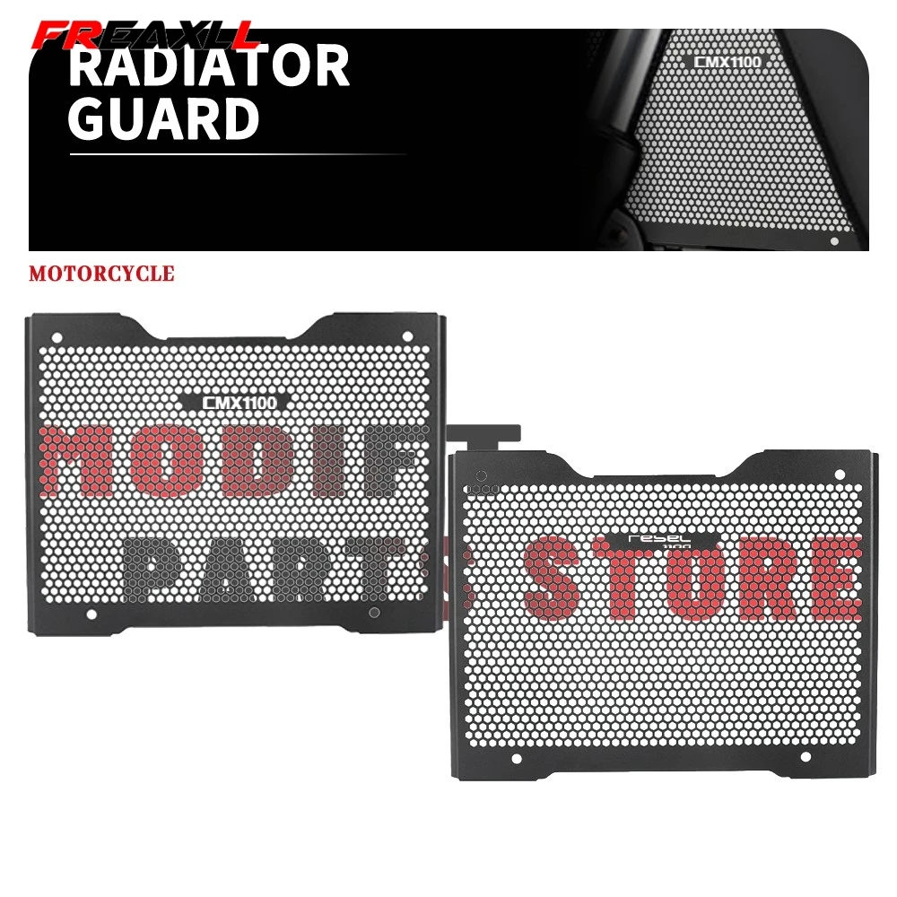 

FOR HONDA Rebel1100 DCT REBEL1100 CMX1100 CMX 1100 DCT 2021 2022-2024 2026 2025 Motorcycle Radiator Grille Guard Protect Cover