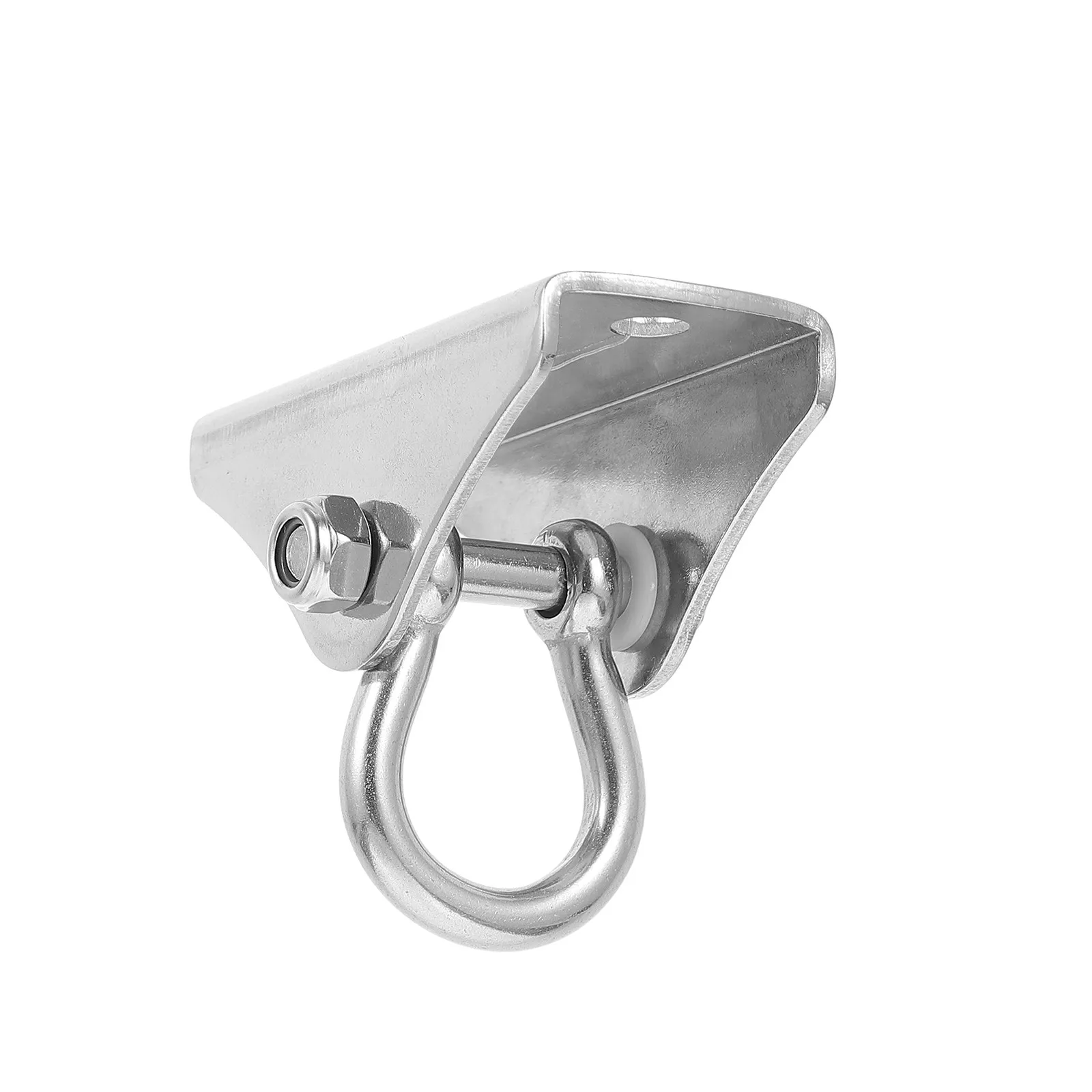 1Set Metal Ceiling Hook Professional Wear-Resistant Heavy Duty Swing Hanger for Hammock Fan Light Fixtures Home Balcony