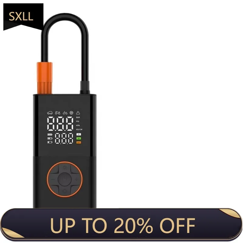 휴대용 무선 자동차 타이어 공기 주입기 이미지