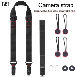 Camera with nylon fast release adjustable shoulder strap sling Nikonka can SLR digital camera belt for easy shooting