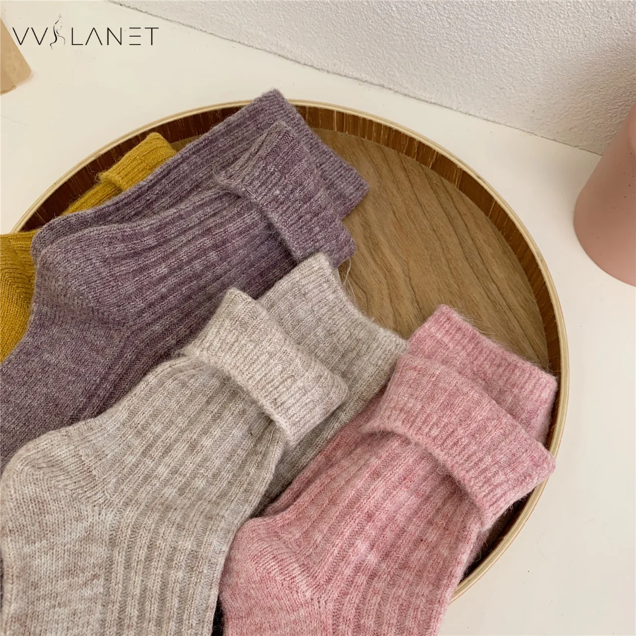 Women's Socks Warm Wool Winter Thick Snow Casual Cashmere Business Socks Harajuku Designer Socks