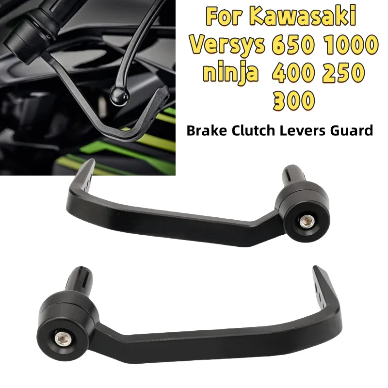 

For Kawasaki Versys 650 1000 z400 ninja400 Ninja 250 300 motorcycle handle grips handlebar brake clutch lever protector guard