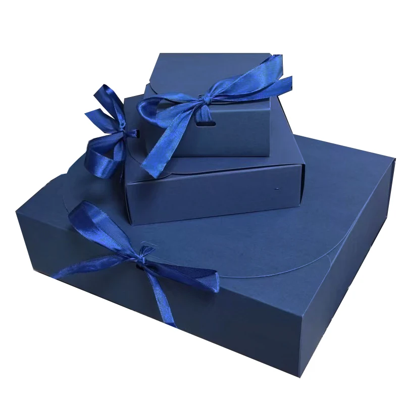 10PCS Multi-Size Paper Gift Boxes for Celebrations