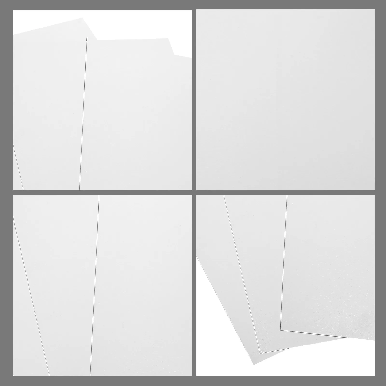 3Pcs Blank Aluminum Plate Sublimation Metal Board DIY Photo Sign Metal Sheet for Craft Gifts Wall Desktop Display
