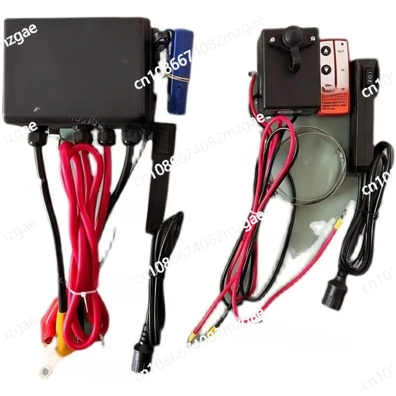 

Car Crane Wireless Remote Control Winch Control Box 24 Volts 12v A Ton 6000 Pounds 12000 Controller Accessories