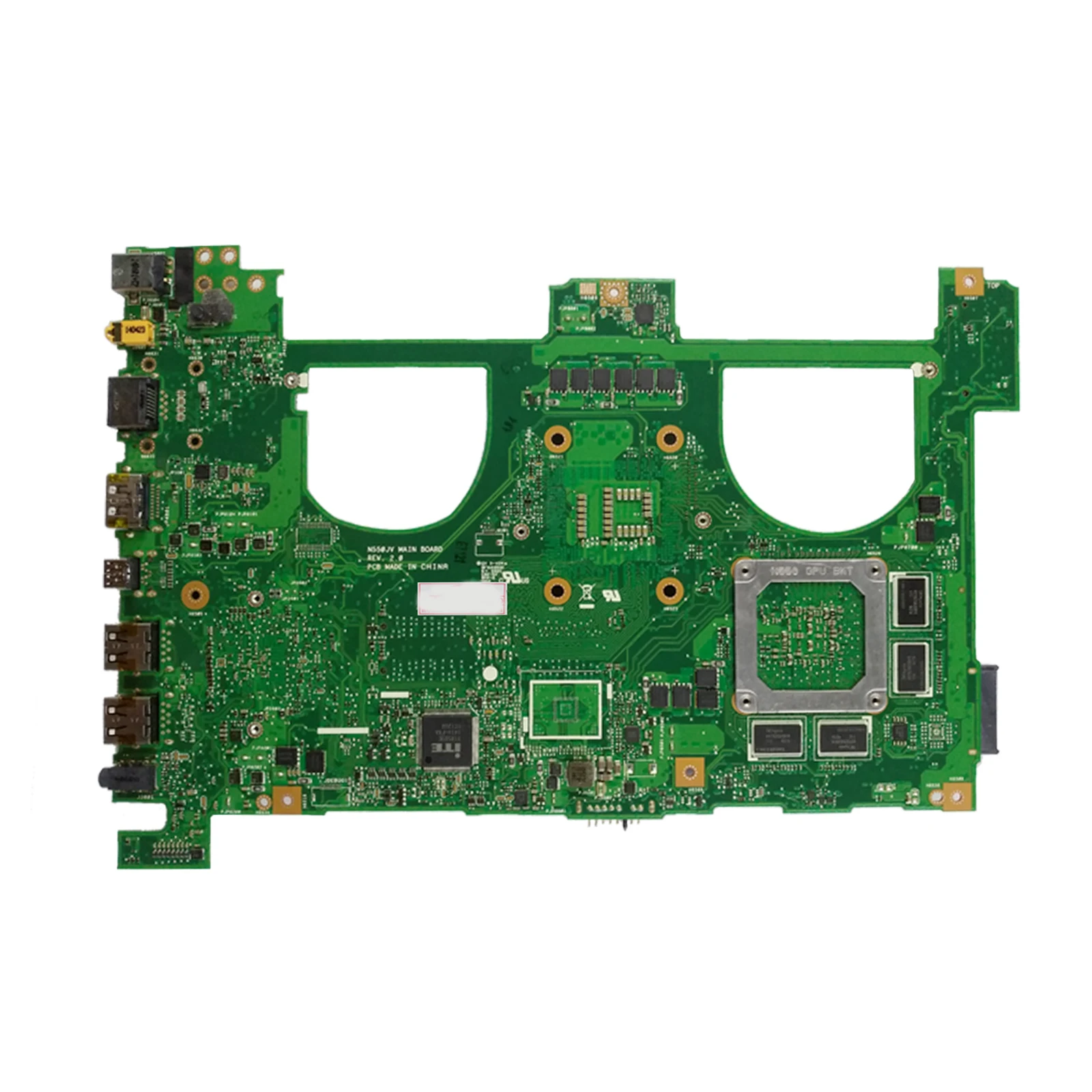 Imagem -03 - Akmey N550j Mainboard para Asus N550jv N550jk N550jx G550j G550jk G550jx Laptop Placa Mãe Cpu i5 i7 4ª Geração Gt750m Gtx850m