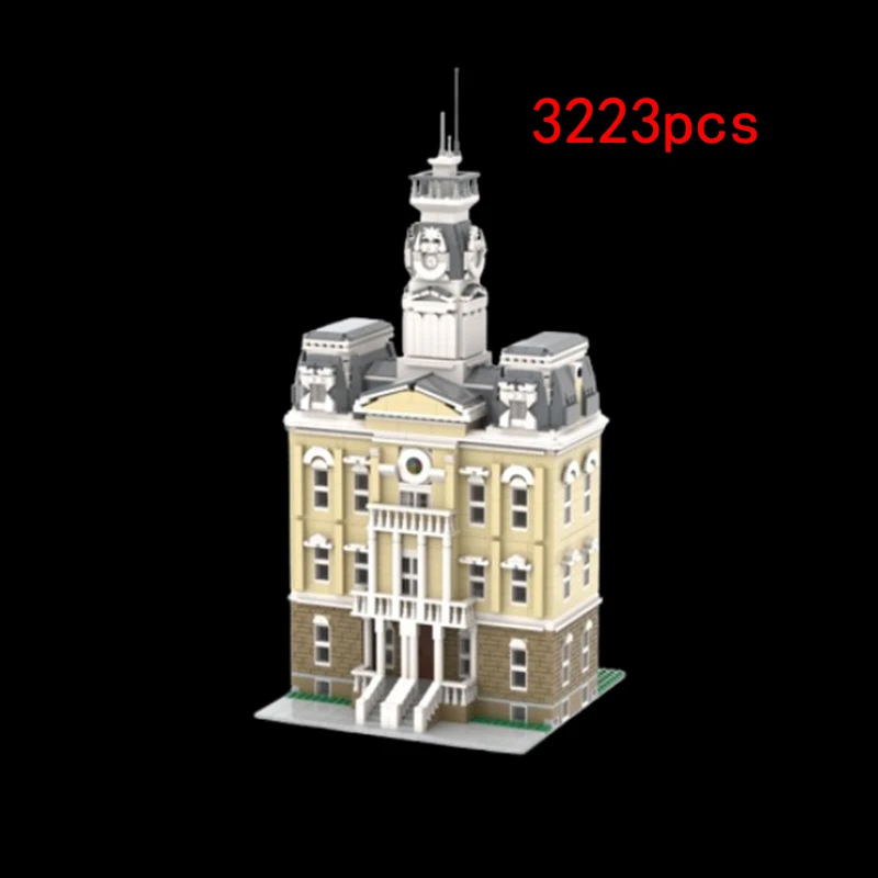 Spot MOC-94151 Średniowieczna architektura Seria Street View Puzzle DIY Model zabawkowy Ozdoba Prezent