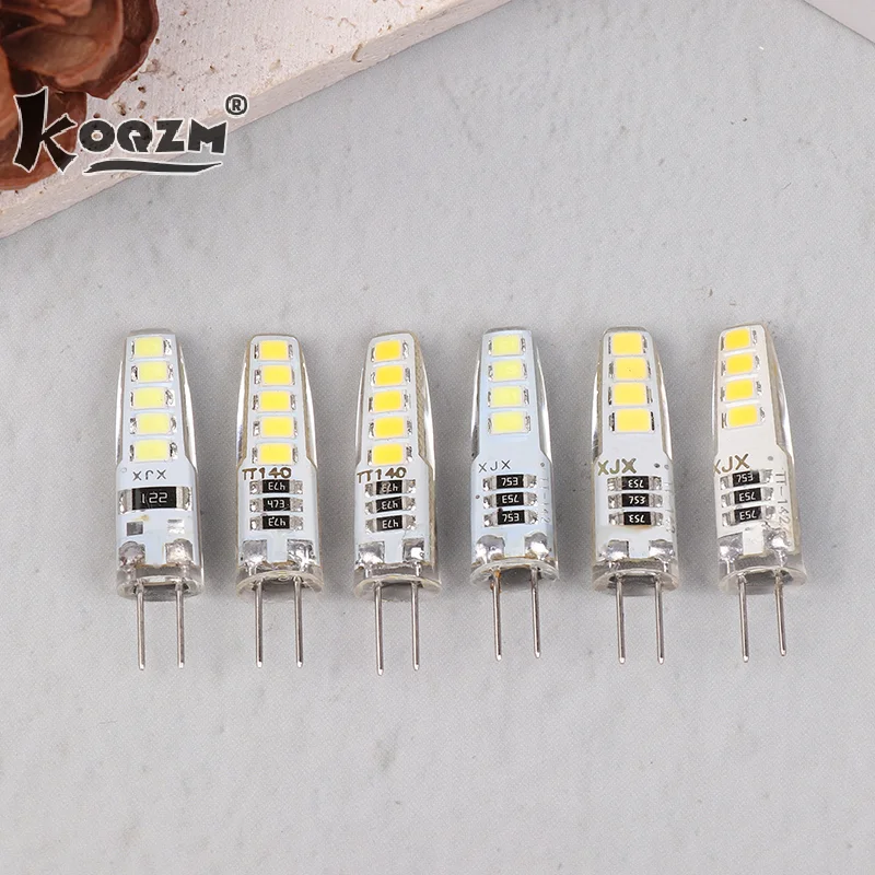 

2Pcs G4 Led Bulb 2W AC220V 2835 SMD 8/10Led Warm/Cold White/Neutral Light 360 Degree Angle Chandelier Light Replace Halogen Lamp