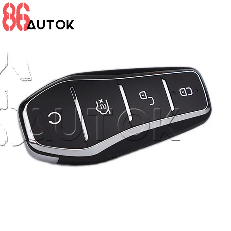 Car Smart Remote Key 433.92MHz ID46 Chip for BYD Qin PLUS DM-i Qin PLUS EV Yuan PLUS SONG Keyless Go K2TF4-41A-F4AT Car Key