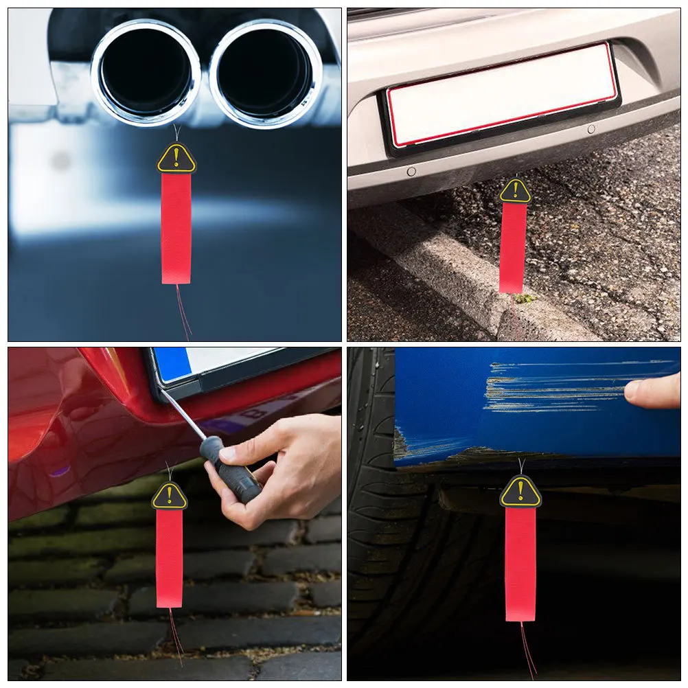 

2Pcs Vehicle Anti-Static Strap Automotive Grounding Belt Car Bumper Decoration Electrostatic Strip Car Exterior Accessories