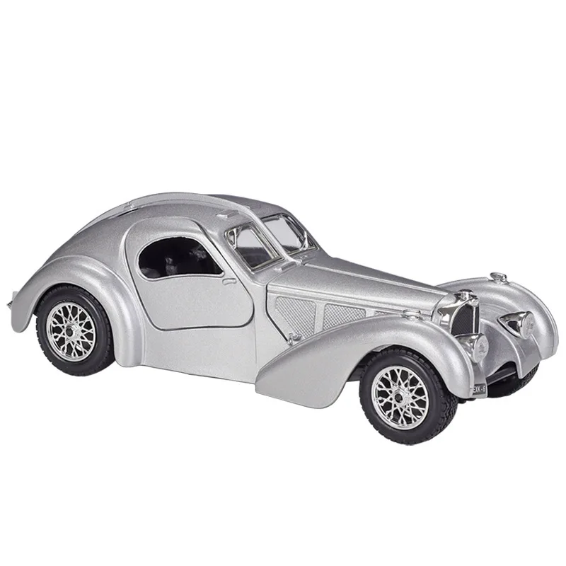 1:24 Bugatti Atlantic 1936 modello di auto in lega diecast e veicoli giocattolo raccolgono auto giocattolo ragazzo regali di compleanno