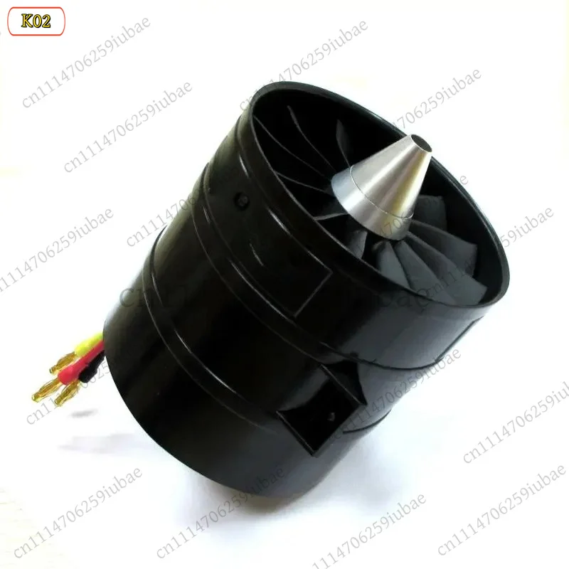 90mm 12-Blade EDF Fan Replacement Parts RC Jet Model Upgrade Accessories