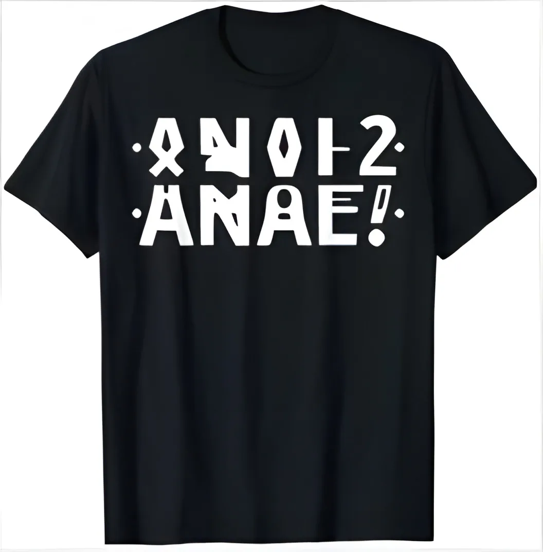 

NEW! Anal Hidden Message Funny Men Women Gift Idea Cool T-Shirt