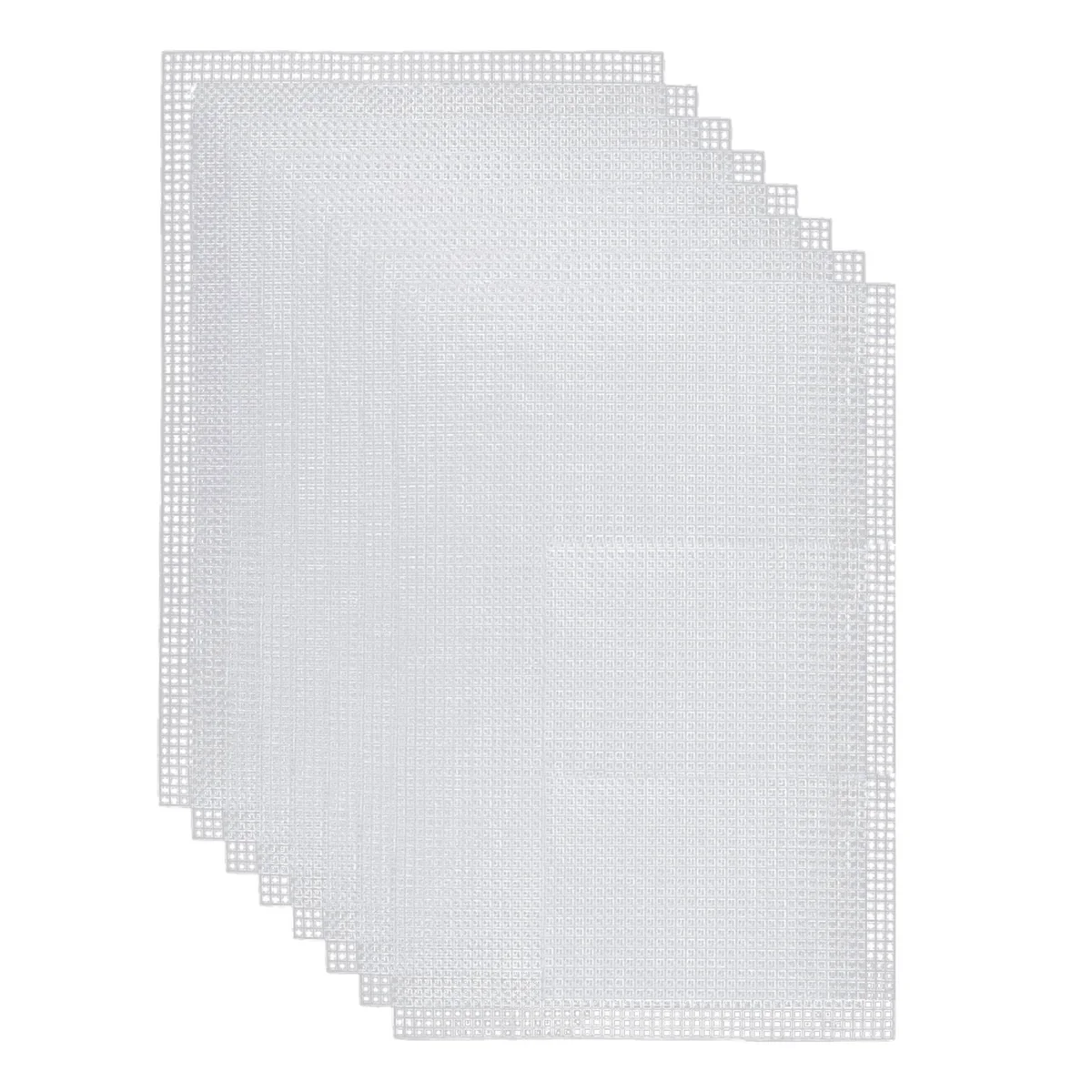 

A04I Mesh Canvas Sheets for Embroidery, Fursuit Eye Mesh, White Needlepoint Mesh Canvas for Crafts DIY, Knit Crochet Projects