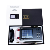 HTOOL SA6 6GHz Portable Spectrum Analyzer Signal Generator 3.2-inch Touch Screen Handheld Spectrum Analyzer Signal Tester